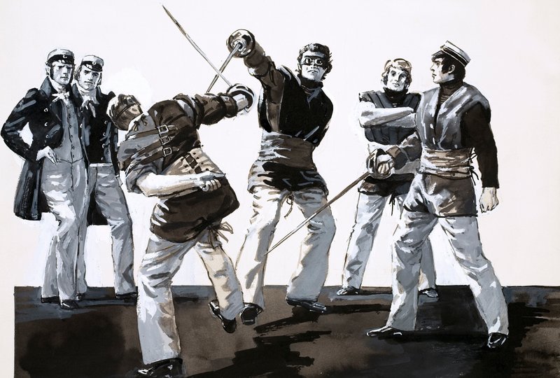 Otto von Bismarck gewann 26 von 27 Duellen von English School