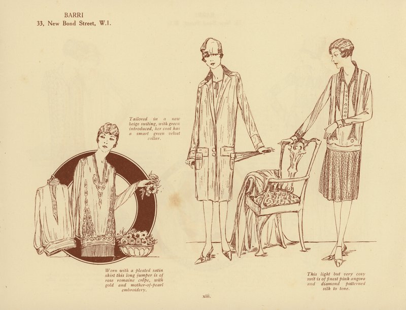 Seite aus dem BARRI-Katalog, London von English School