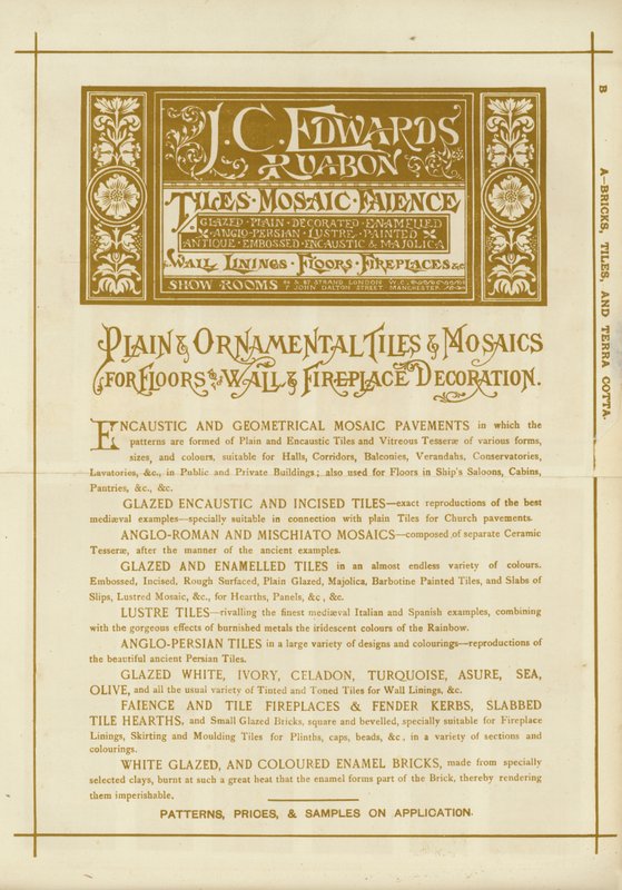 Seite aus The Architects, Surveyors and Engineers Compendium 1892 von English School