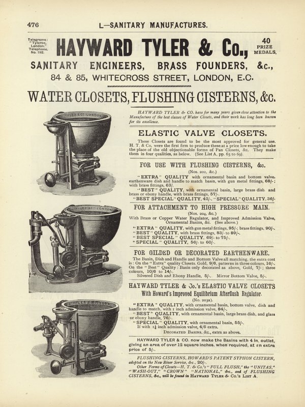 Seite aus dem Kompendium der Architekten, Vermesser und Ingenieure 1892 von English School