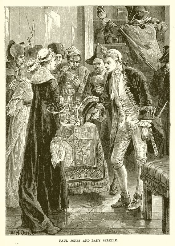 Paul Jones und Lady Selkirk von English School