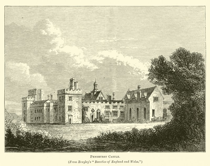 Penshurst Castle von English School