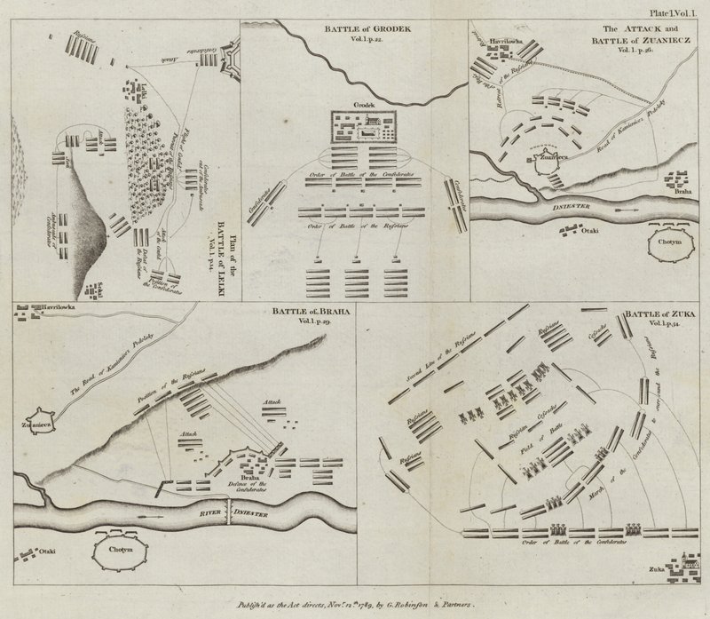 Tafel aus Memoiren und Reisen von Mauritius Augustus Graf de Benyowsky von English School