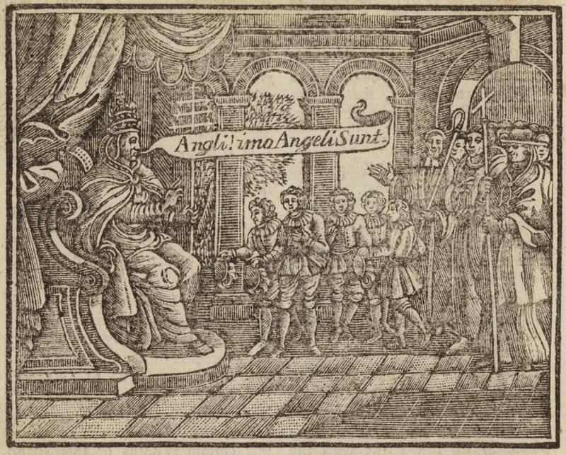 Papst Gregor und die Angeli: Gregor der Große trifft auf einem Sklavenmarkt auf angelsächsische Jugendliche von English School