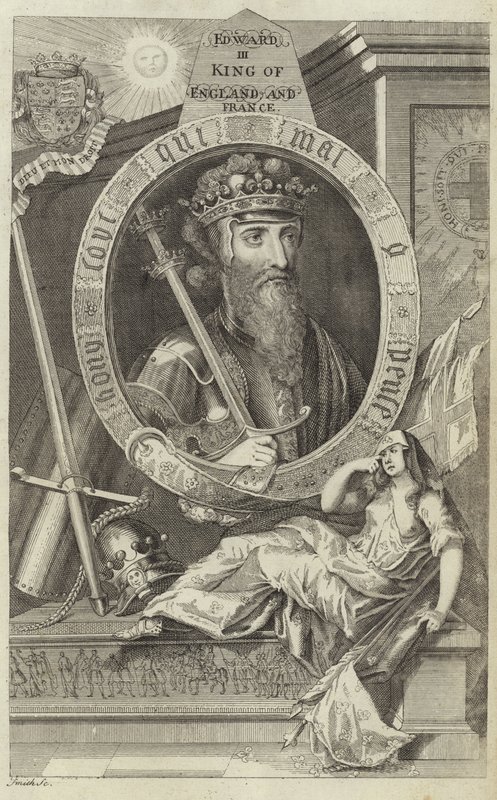 Porträt von Eduard III. von England von English School