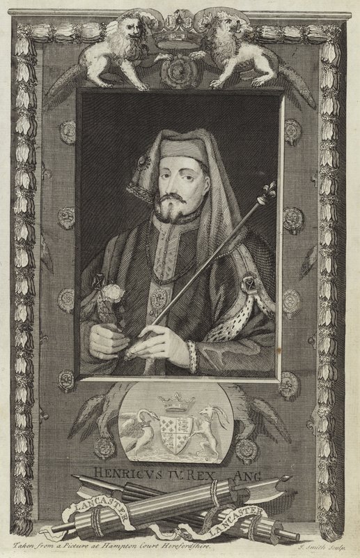 Porträt von Heinrich IV. von England von English School