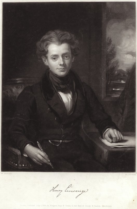 Porträt von Henry Liverseege von English School
