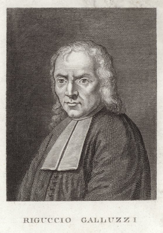 Porträt von Jacopo Riguccio Galluzzi von English School