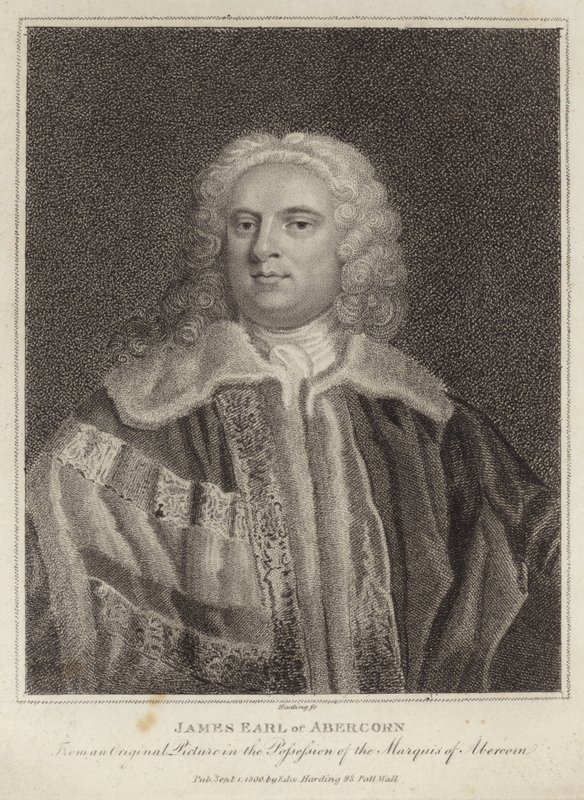 Porträt von James Hamilton, Earl of Abercorn von English School