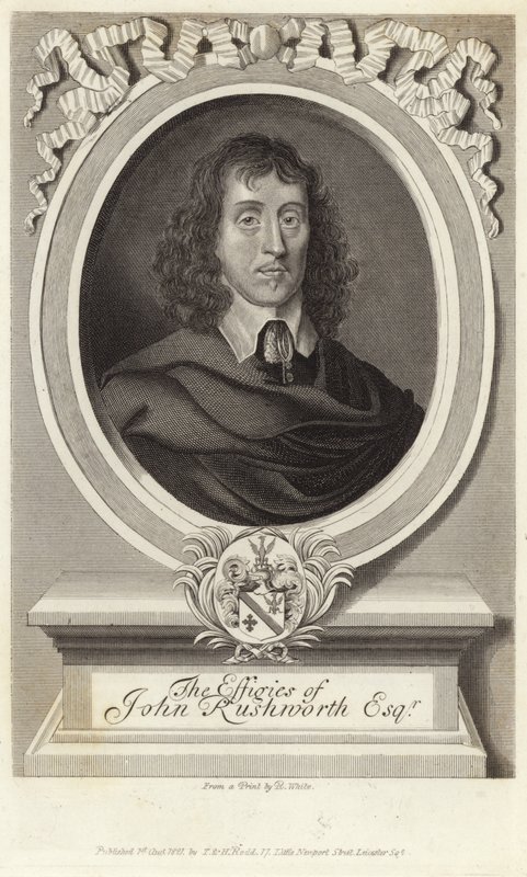 Porträt von John Rushworth von English School