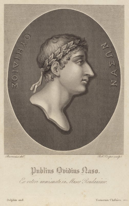 Porträt von Ovid von English School