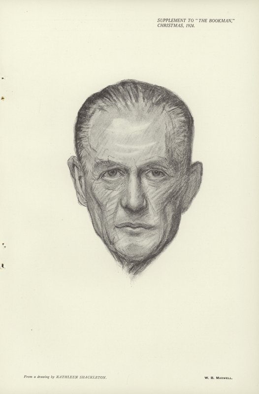 Porträt von W. B. Maxwell von English School