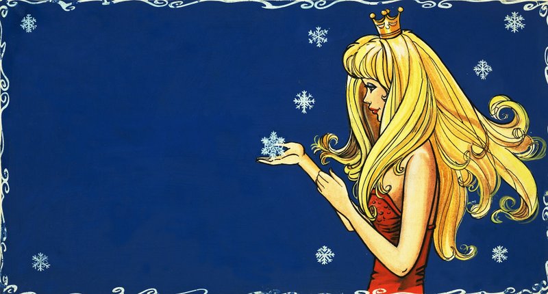 Prinzessin fängt Schneeflocke von English School