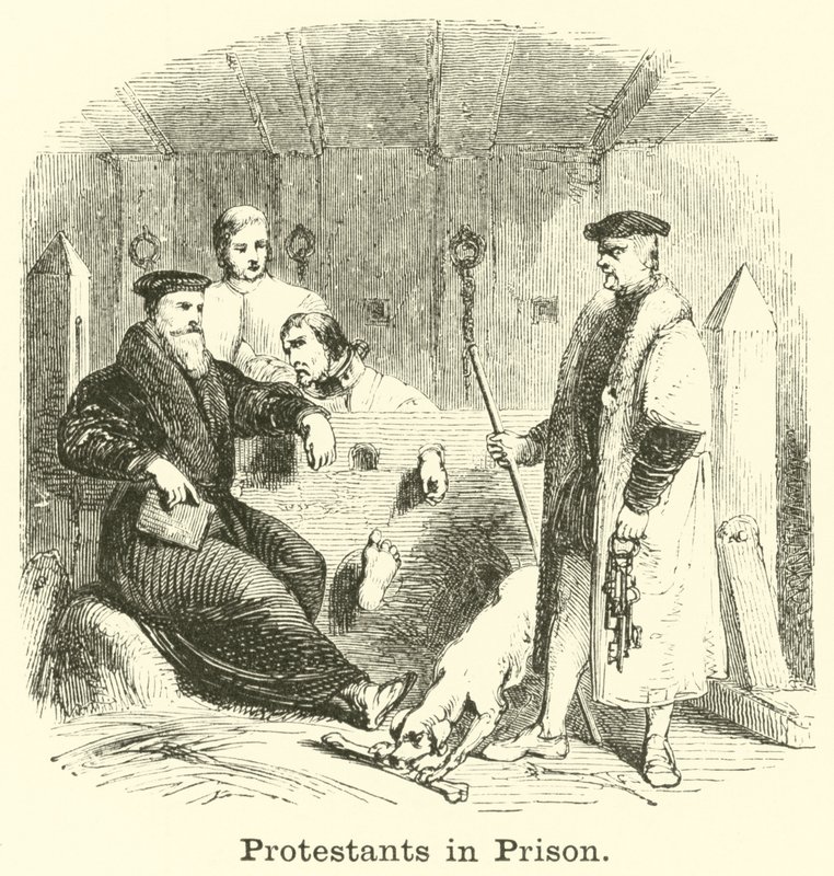 Protestanten im Gefängnis von English School