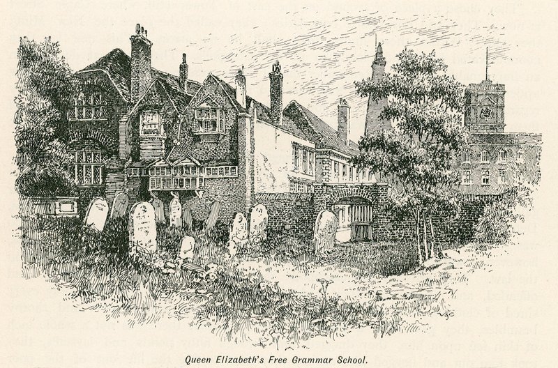 Queen Elizabeths Freie Grammatikschule, St. Saviours, Southwark von English School