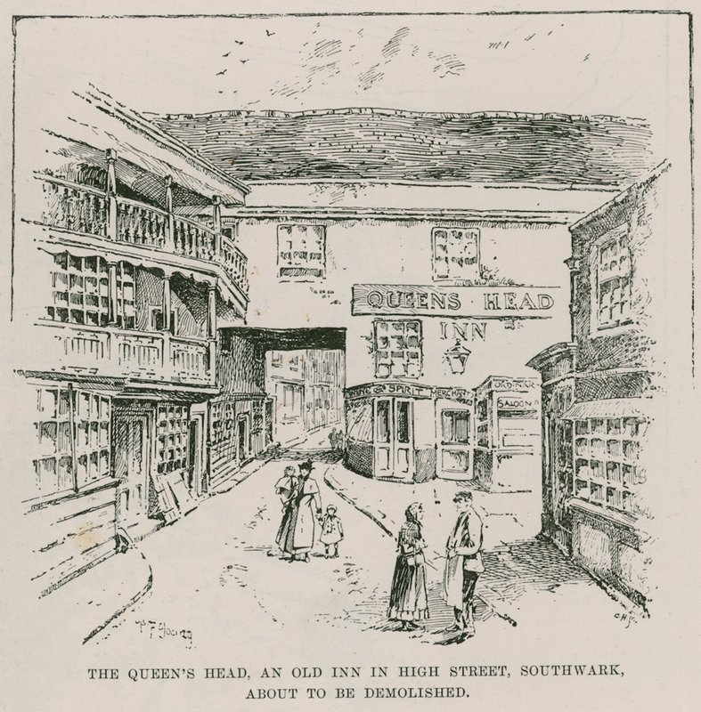 Queens Head, Southwark von English School