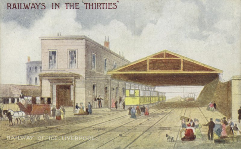 Eisenbahnbüro, Liverpool von English School