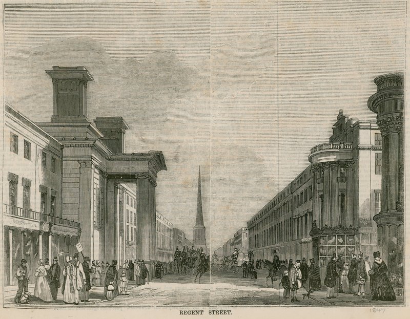 Regent Street, London von English School