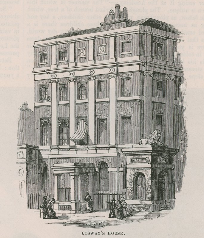 Richard Cosways Haus, Stratford Place, Oxford Street, London von English School