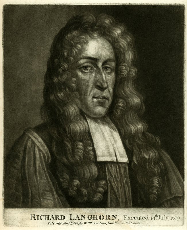 Richard Langhorn von English School