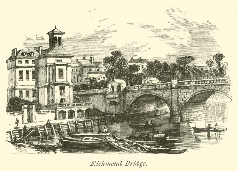 Richmond-Brücke von English School