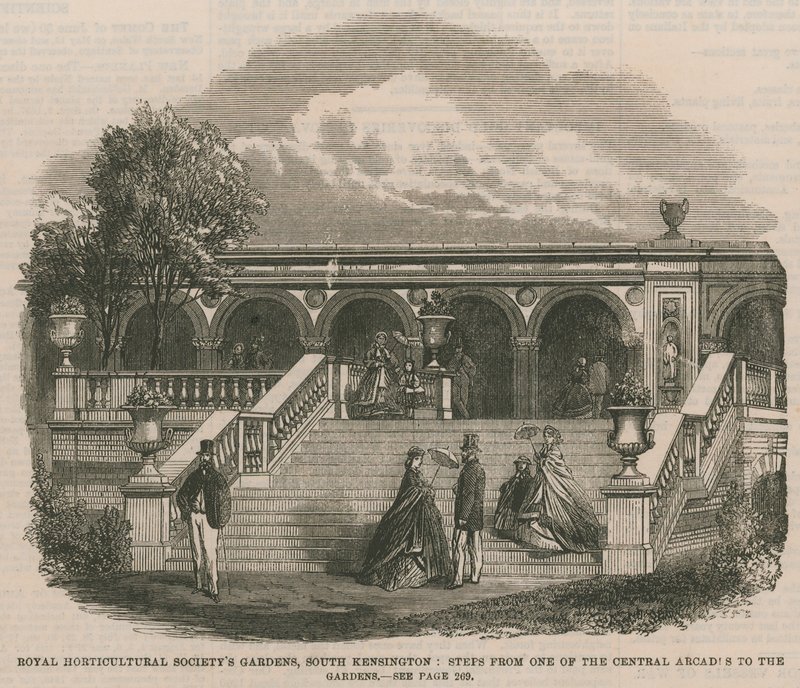 Gärten der Königlichen Gartenbaugesellschaft, South Kensington von English School