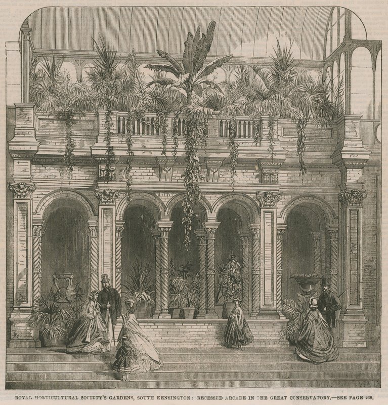 Gärten der Königlichen Gartenbaugesellschaft, South Kensington von English School