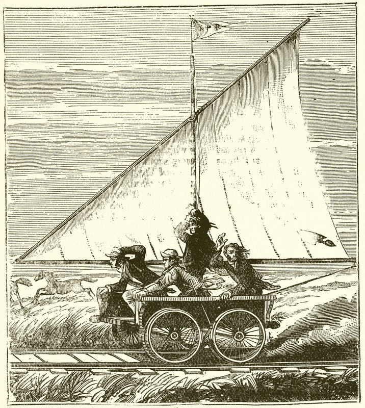 Segelwagen von English School