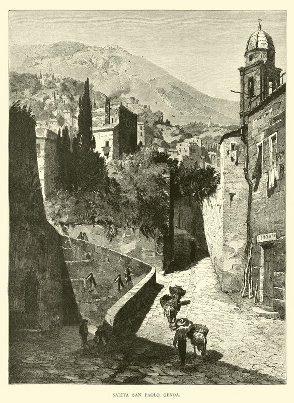 Salita San Paolo, Genua von English School