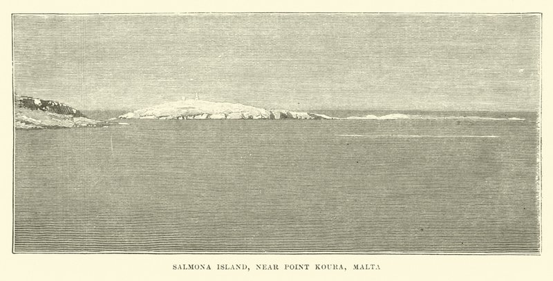 Salmona-Insel, nahe Point Koura, Malta von English School
