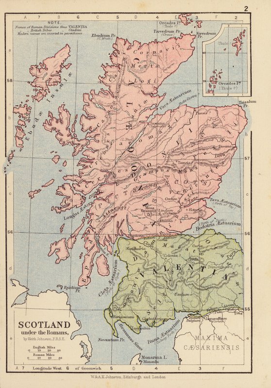 Schottland unter den Römern von English School
