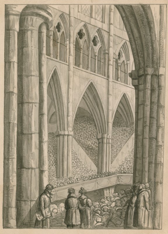 Zweites Händel-Gedenkfestival, 24. Juni 1834 von English School