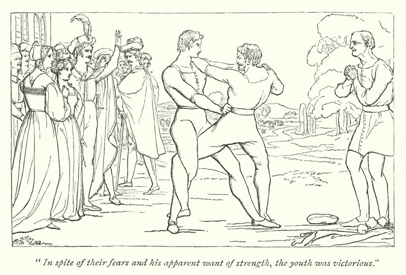 Shakespeares Wie es euch gefällt; Das Ringen zwischen Orlando und Charles von English School