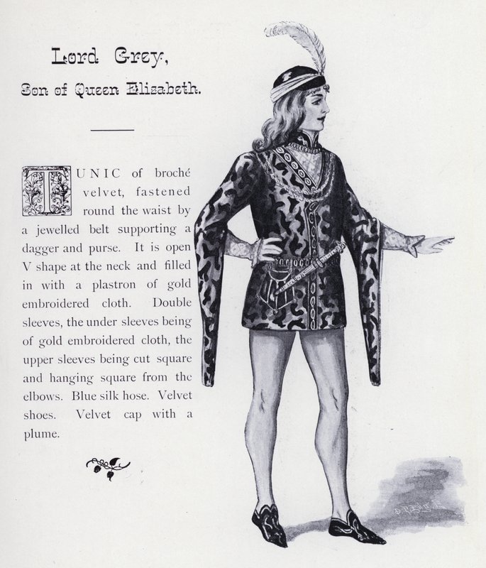 Shakespeares König Richard III: Lord Grey, Sohn von Königin Elizabeth von English School