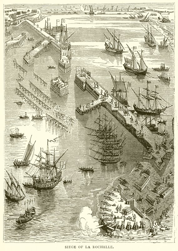 Belagerung von La Rochelle von English School