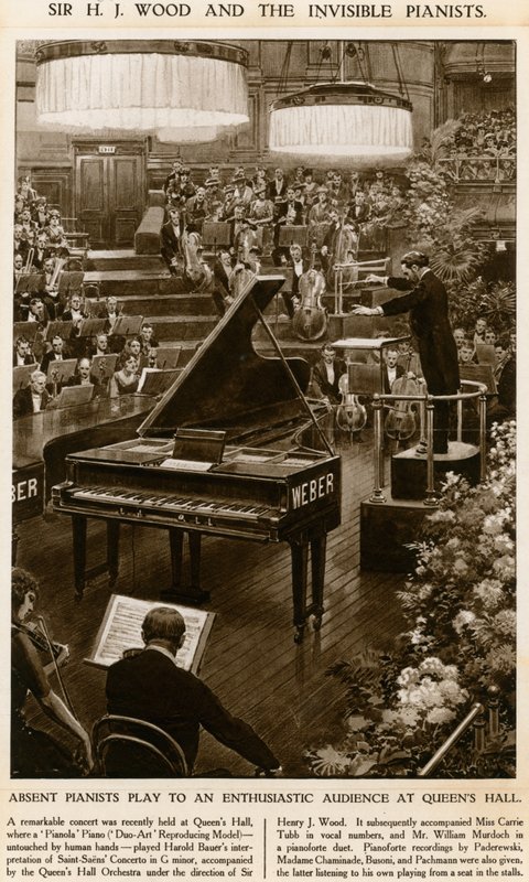 Sir Henry Wood und die unsichtbaren Pianisten von English School