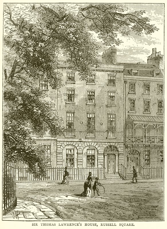 Haus von Sir Thomas Lawrence, Russell Square von English School