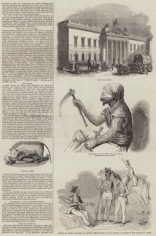 Skizzen aus Indien (Stich) von English School