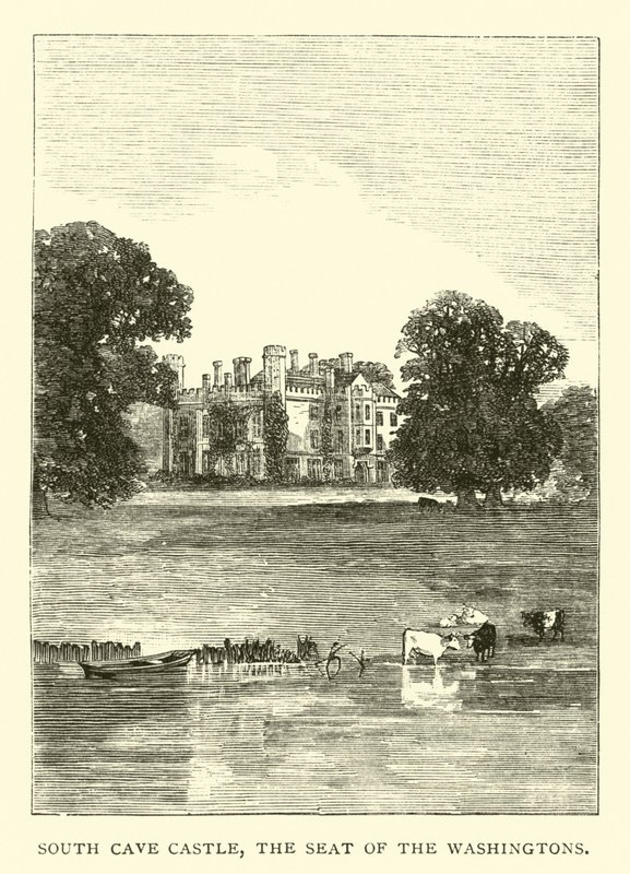 South Cave Castle, der Sitz der Washingtons von English School