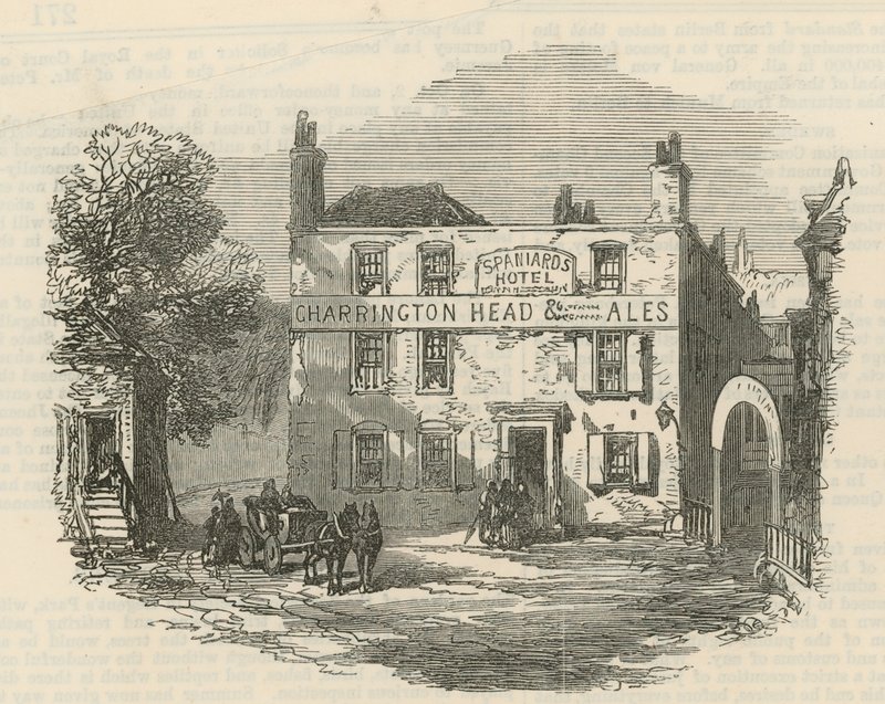 Spaniards Hotel, Hampstead Heath, London von English School
