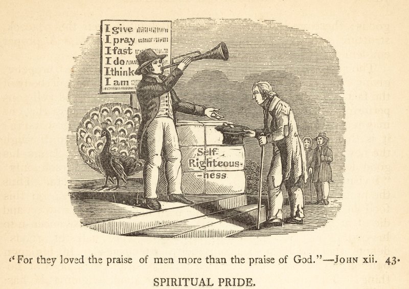 Spiritueller Stolz (Gravur) von English School