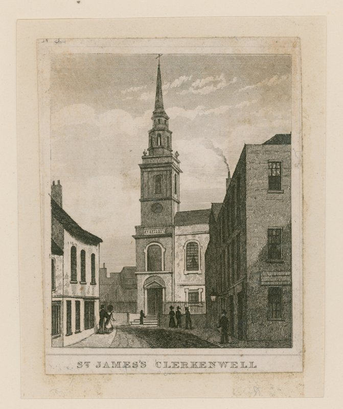 St. James Kirche, Clerkenwell von English School