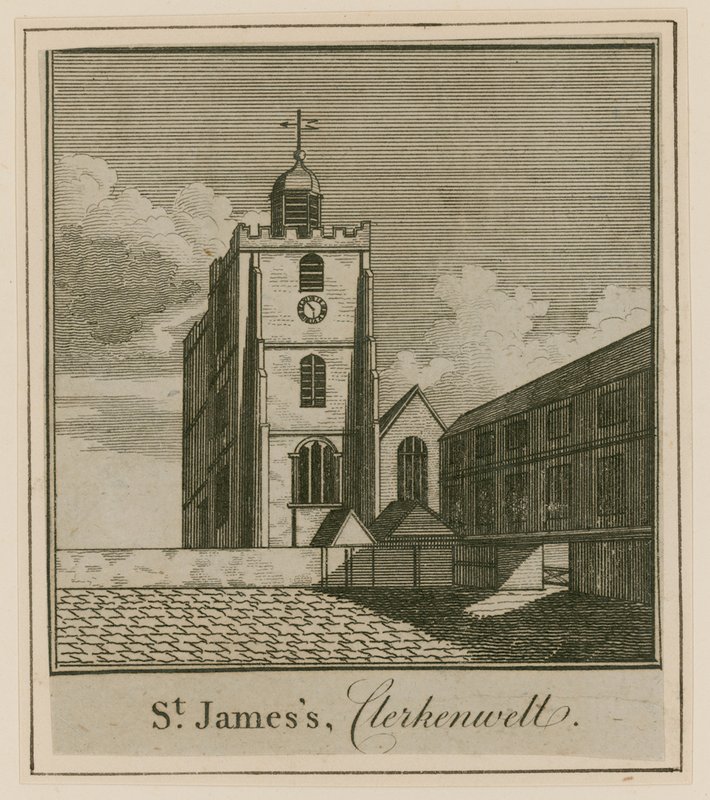 St. James Kirche, Clerkenwell von English School