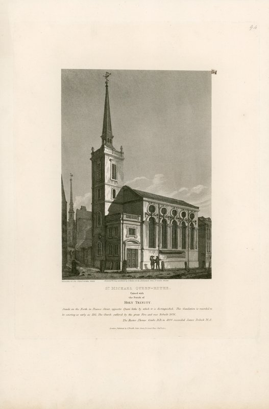 St. Michael Queen-Hithe, vereint mit der Pfarrei der Heiligen Dreifaltigkeit von English School