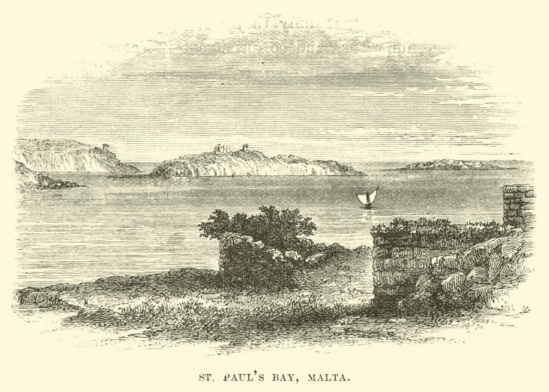 St. Pauls Bucht, Malta von English School