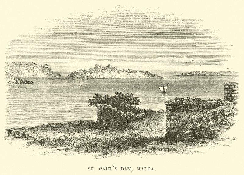 St. Pauls Bucht, Malta von English School