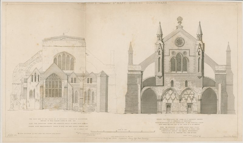 St. Saviours Kirche, ehemals St. Mary Overies, Southwark von English School