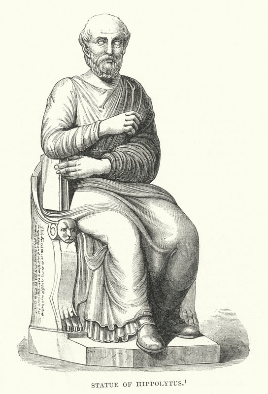 Statue des Hippolytus von English School