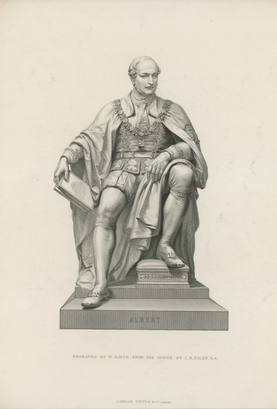 Statue von Prinz Albert von English School