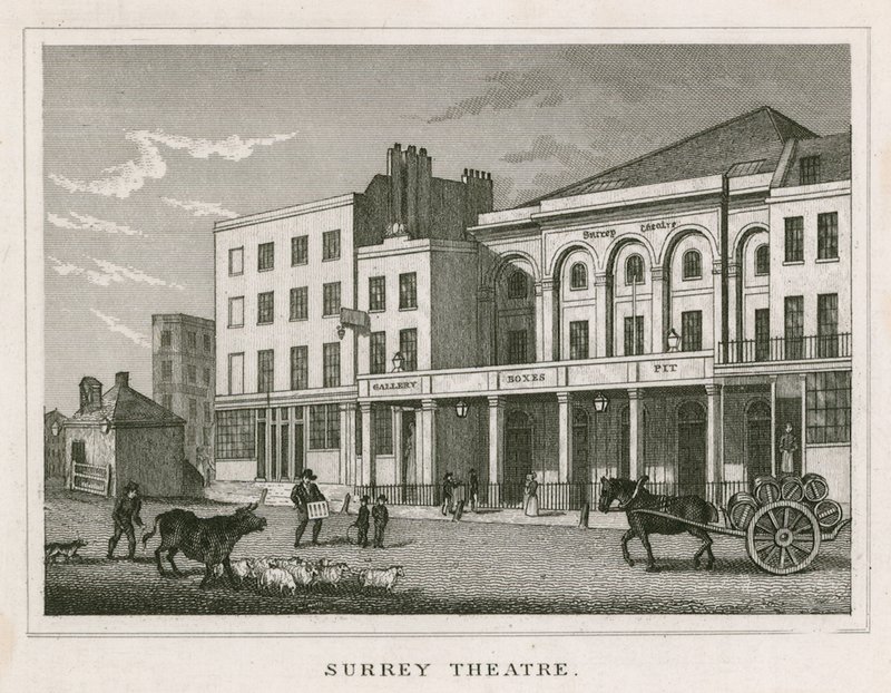 Surrey Theater, Blackfriars Road, London von English School
